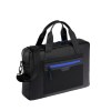 Porte-documents Noir Edition Bleu