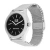 ICE steel solar Silver Black Milanese