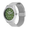 ICE steel solar Silver Green Milanese