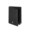 Porte-cartes Trifold Belgravia Noir