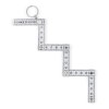 Règle calibrée pliable anneau 0,5m