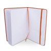 Cahier A5 PU avec pages quadrillées