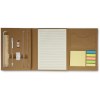 Set de papeterie en papier recyclé à trois volets