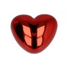 Baume à lèvres en forme de cœur métallique