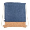 Sac à cordon R-PET &amp; liège 35 x 40cm
