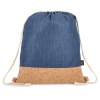 Sac à cordon R-PET &amp; liège 35 x 40cm
