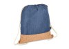 Sac à cordon R-PET et liège 35 x 40cm