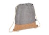 Sac à cordon R-PET et liège 35 x 40cm
