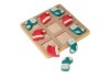 InSideOut  Tic-tac-toe de Noël en bois