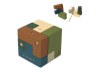 InSideOut Wooden Cube think iq puzzle