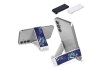 R-ABS Support de téléphone pour bureau pliable et portable
