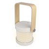 Lampe LED multifonctionnelle Coollux avec poignée en bambou