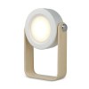 Lampe LED multifonctionnelle Coollux avec poignée en bambou