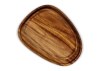 InSideOut 2 paquets de plateaux en bois de forme organique