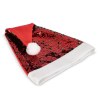 Bonnet de Noël à paillettes bicolores