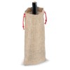 Pochette à vin en jute 14 x 34 cm