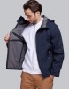 Blouson Coupe-Vent 2,5 couches, en polyester recyclé unisexe imperméable Made in France