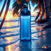 Bouteille d'eau neon, 580 ml.