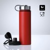 Mug isotherme nordic avec deux bouchons, 650 ml