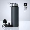 Mug isotherme nordic avec deux bouchons, 650 ml
