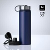 Mug isotherme nordic avec deux bouchons, 650 ml