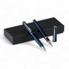 Ensemble métal primo: stylo et roller