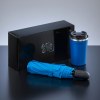 Coffret de voyageurs: mug à café nordic, 350 ml & parapluie automatique cambridge