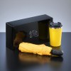 Coffret de voyageurs: mug à café nordic, 350 ml & parapluie automatique cambridge