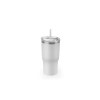 JOYNER M. Gobelet de voyage compact en acier inoxydable (91% recyclé) avec double paroi isolée sous vide et finition mate 600 mL