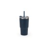 JOYNER M. Gobelet de voyage compact en acier inoxydable (91% recyclé) avec double paroi isolée sous vide et finition mate 600 mL