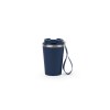 SPITZ. Gobelet de voyage en acier inoxydable (90% rSS) à double paroi et finition mate 460 mL