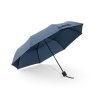 AIDEN. Parapluie 21" en polyester recyclé (100% rPET) pongé 190T, pliable en 3 parties