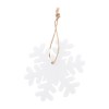 Joulox Ornement de sapin de Noël RPET, flocon de neige
