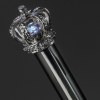 Stylo avec couronne