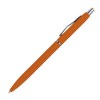 Stylo bille fin caoutchouté