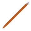 Stylo bille fin caoutchouté