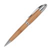 Stylo à bille twist en métal / bambou