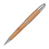 Stylo à bille twist en métal / bambou