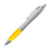 Stylo satiné à clip en métal