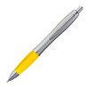 Stylo satiné à clip en métal
