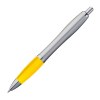 Stylo satiné à clip en métal