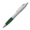 Stylo satiné à clip en métal