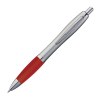Stylo satiné à clip en métal