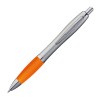 Stylo satiné à clip en métal