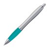 Stylo satiné à clip en métal