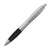 Stylo satiné à clip en métal