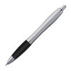 Stylo satiné à clip en métal