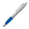 Stylo satiné à clip en métal