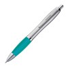 Stylo satiné à clip en métal