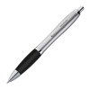 Stylo satiné à clip en métal